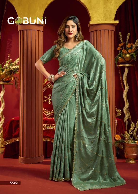 Gobuni sania wholesale saree purchase